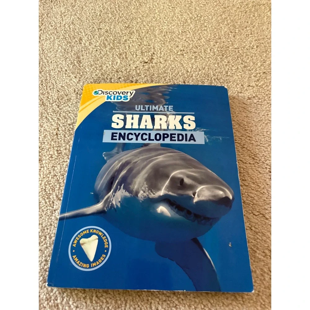 Discovery‎ Kids Ultimate Sharks Encyclopedia Book Childrens Learning